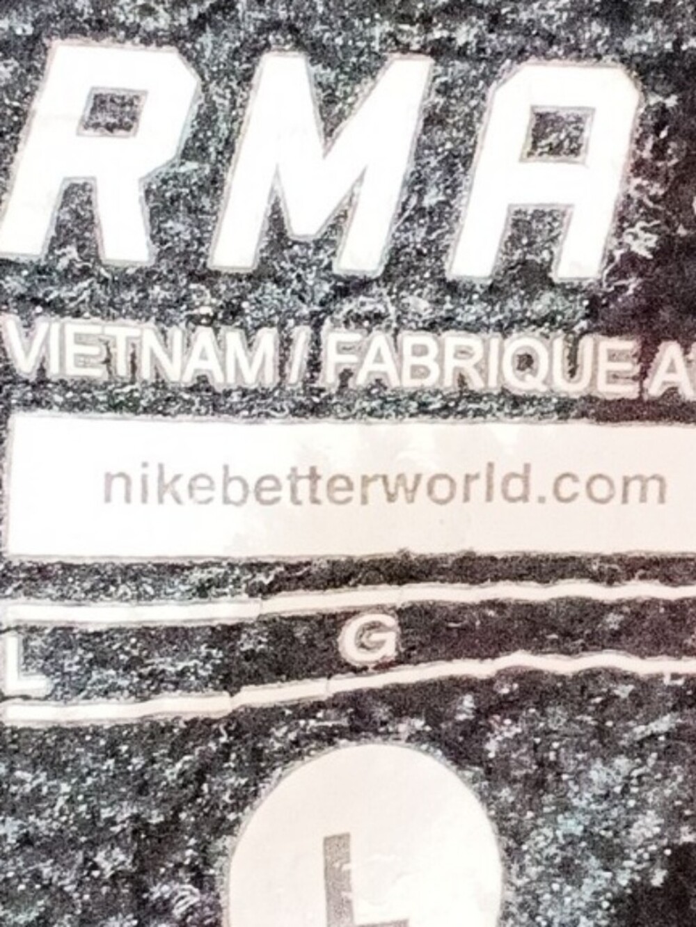Nike Men Performance Jacket - Black with White Graphics